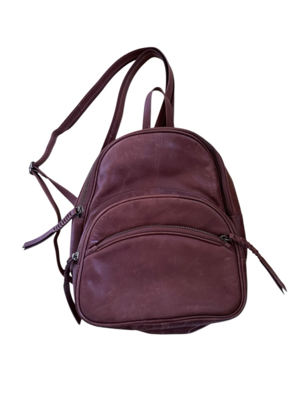 Tommy Bahama Chocolate Leather Backpack